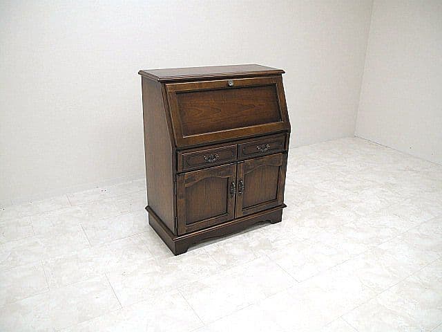 カリモク 「コロニアル」 ライティングビューロー 　書斎机/ライティングデスク