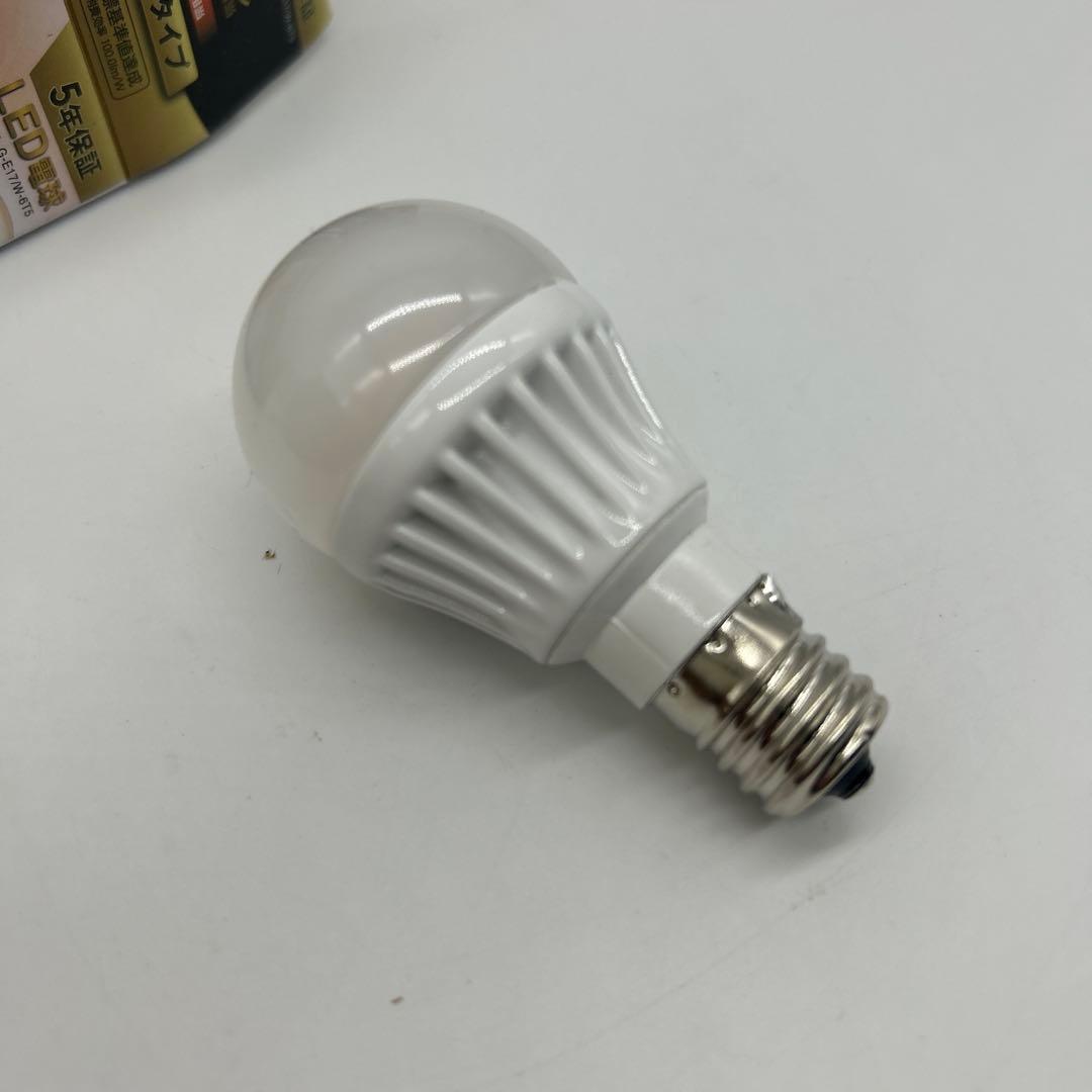 アイリスオーヤマ LED電球　小型　E17 LDA8L-G-E17/W-6T5