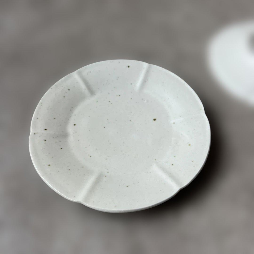 境知子さん　輪花皿　2枚セット