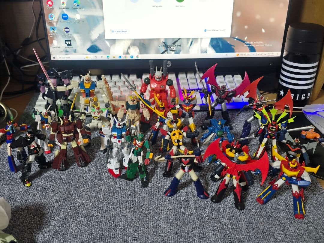 ロボットキャラクター アクションフィギュアセット