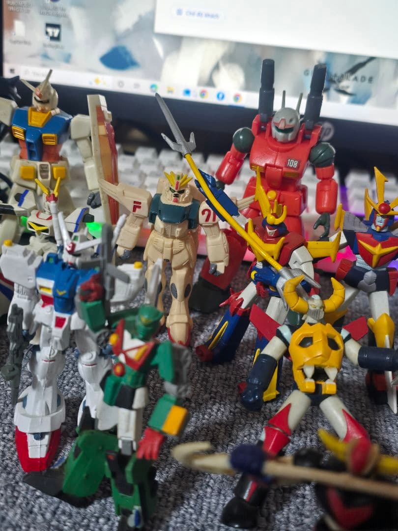 ロボットキャラクター アクションフィギュアセット