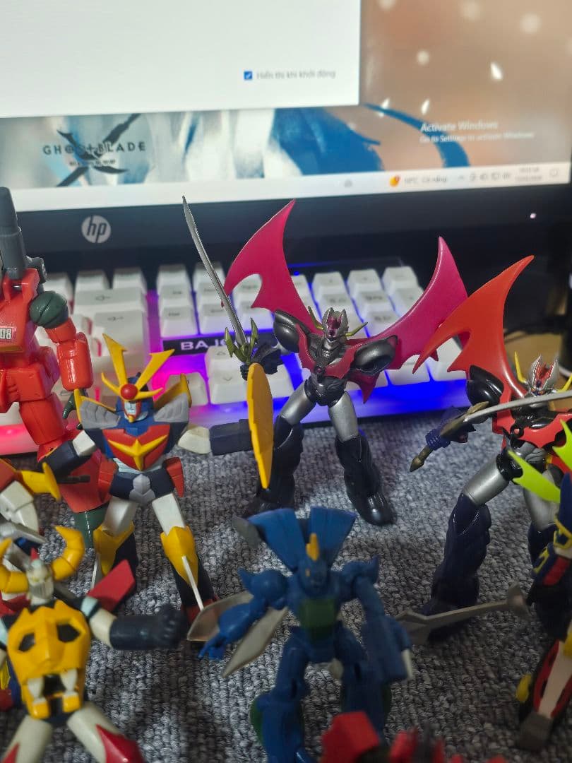 ロボットキャラクター アクションフィギュアセット