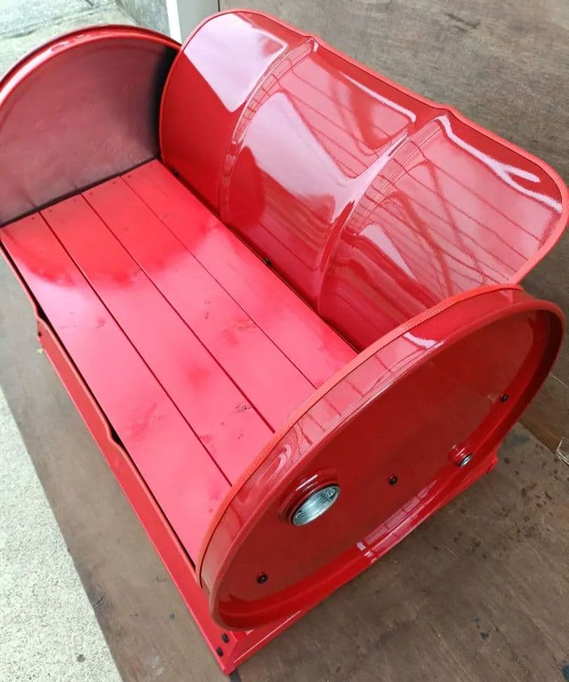 受注生産品！ドラム缶remakeソファ‼️