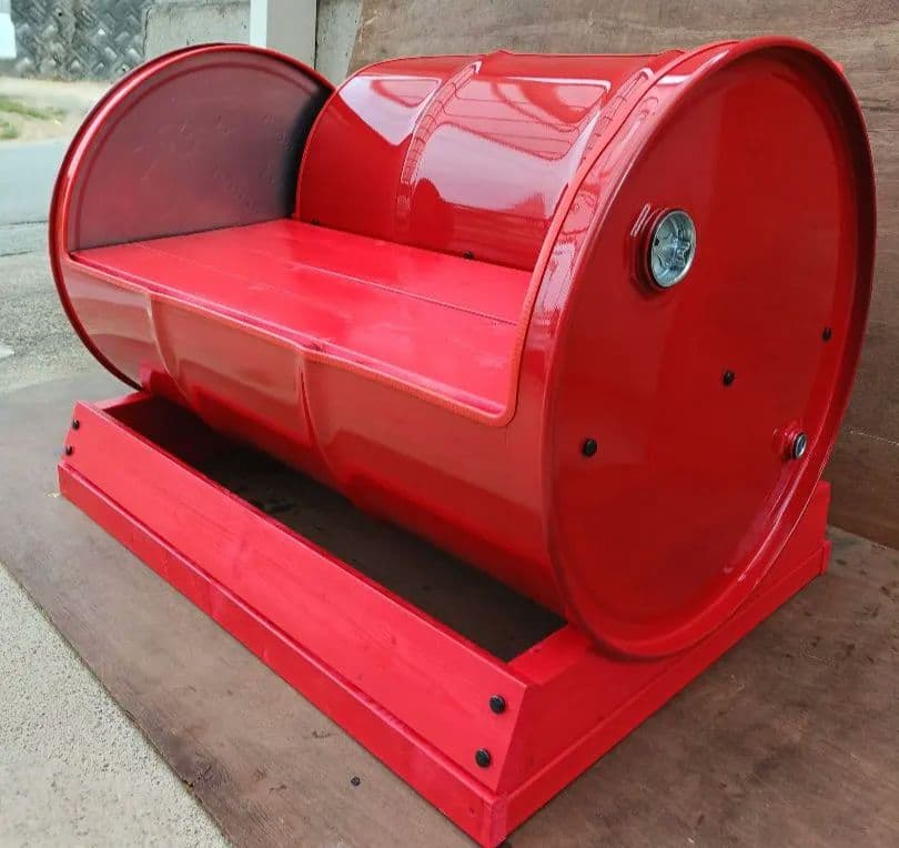 受注生産品！ドラム缶remakeソファ‼️