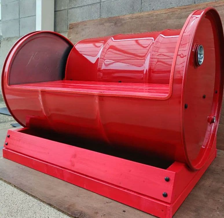受注生産品！ドラム缶remakeソファ‼️