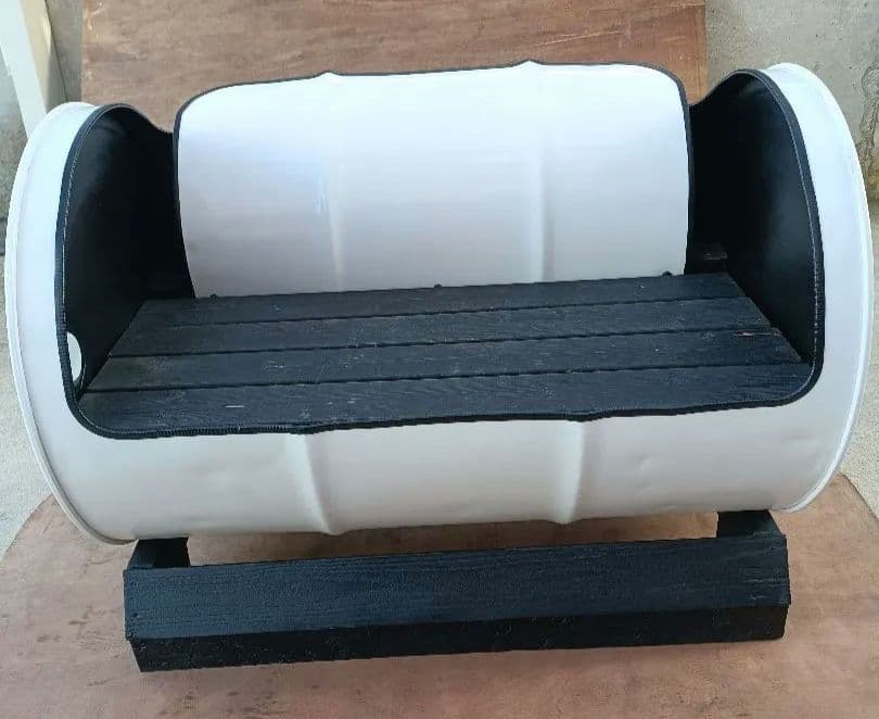 受注生産品！ドラム缶remakeソファ‼️