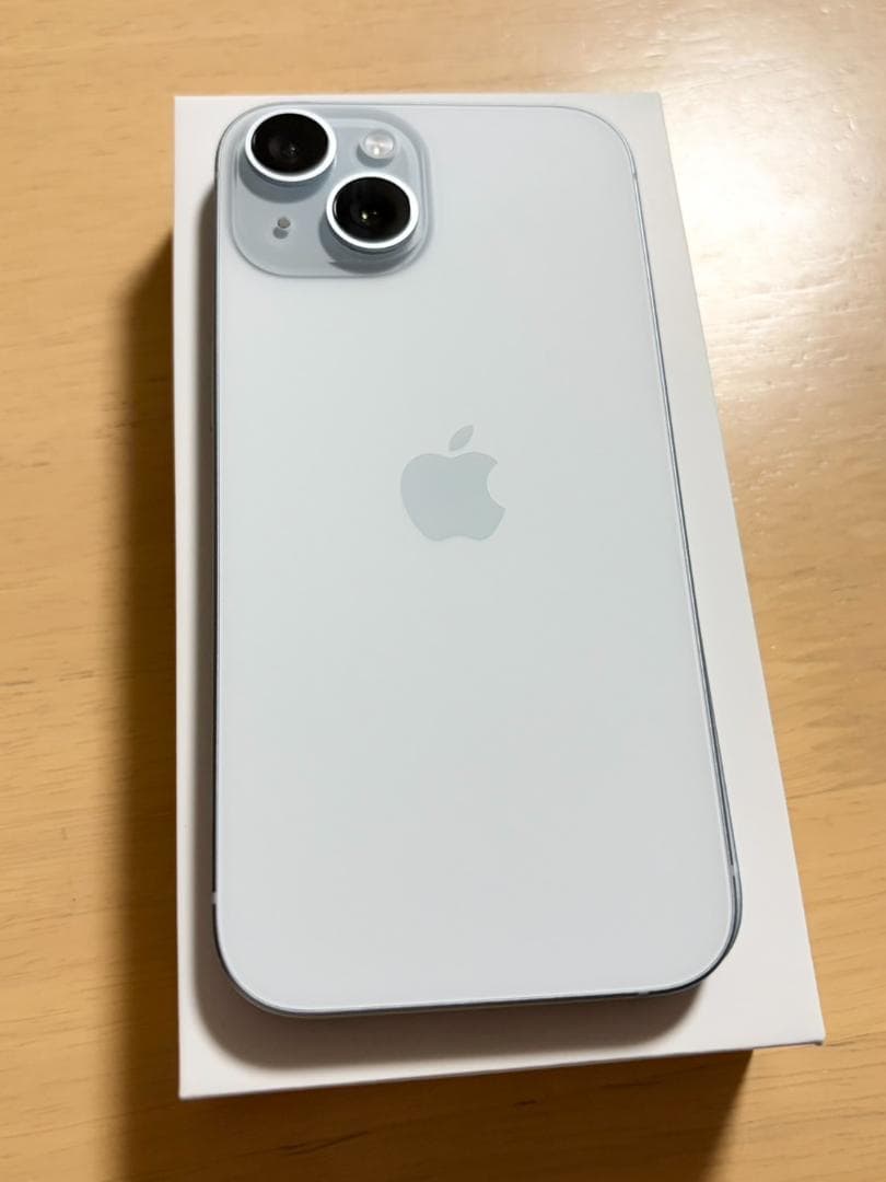 【極美品】Apple iPhone 15 ブルー 128GB最終値下げ