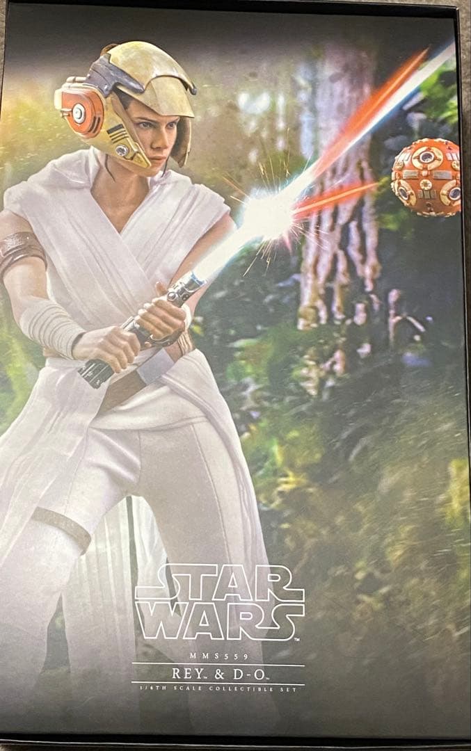 ホットトイズ ムービーマスターピース レイ カイロレン スターウォーズ2体セット