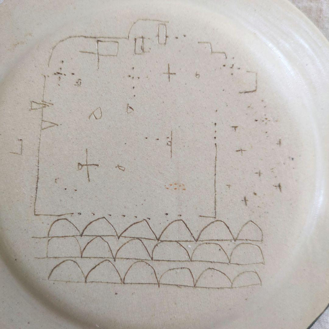 最終価格 新品 bonohoさんのお皿2枚セット① 佐藤尚理 やちむん