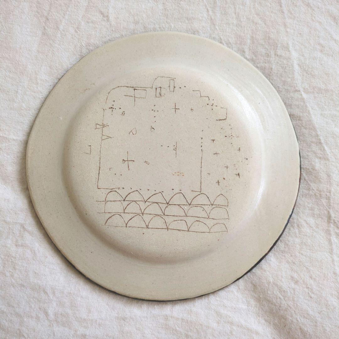 最終価格 新品 bonohoさんのお皿2枚セット① 佐藤尚理 やちむん