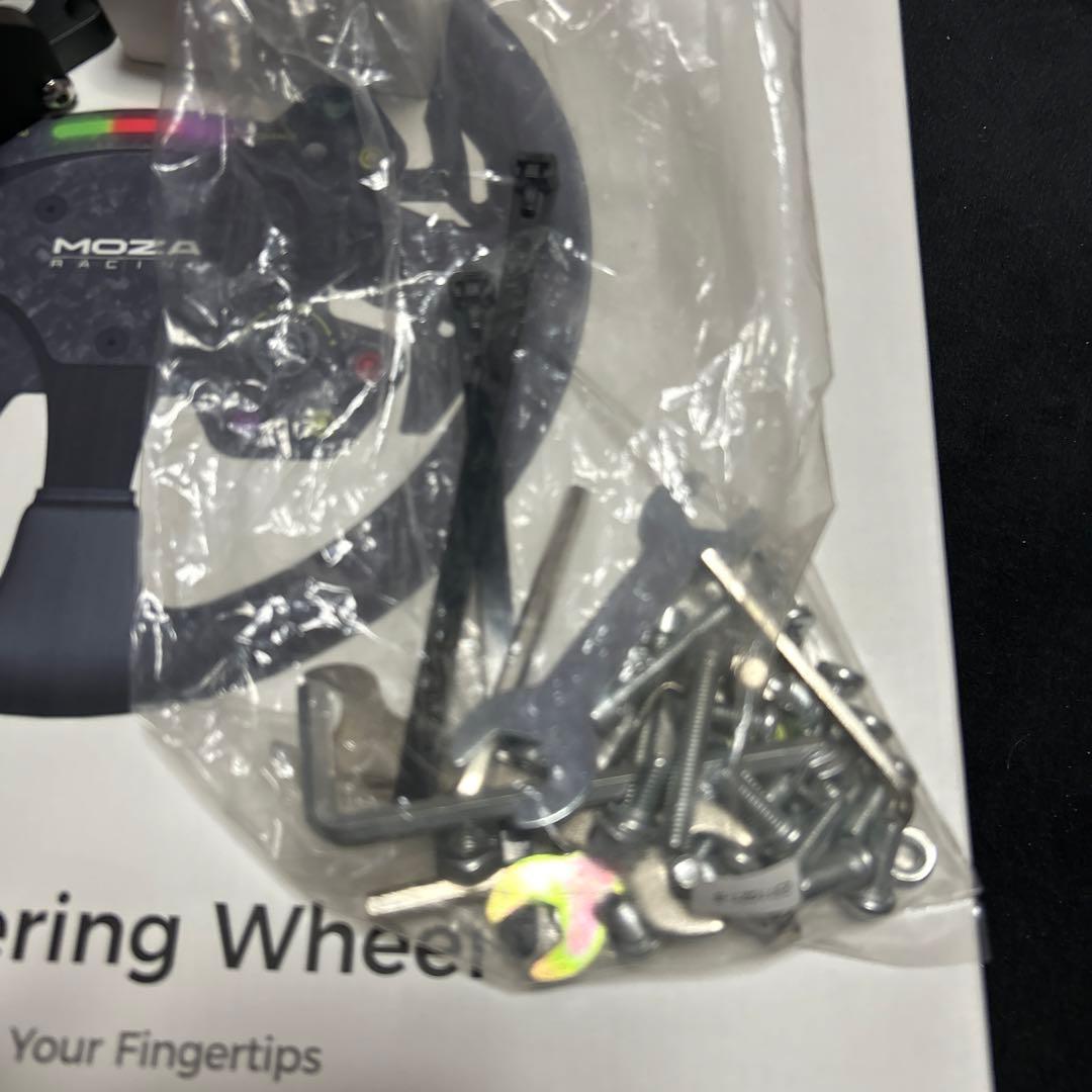 MOZA R12 V2ステアリング SR-Pペダル　シートセット