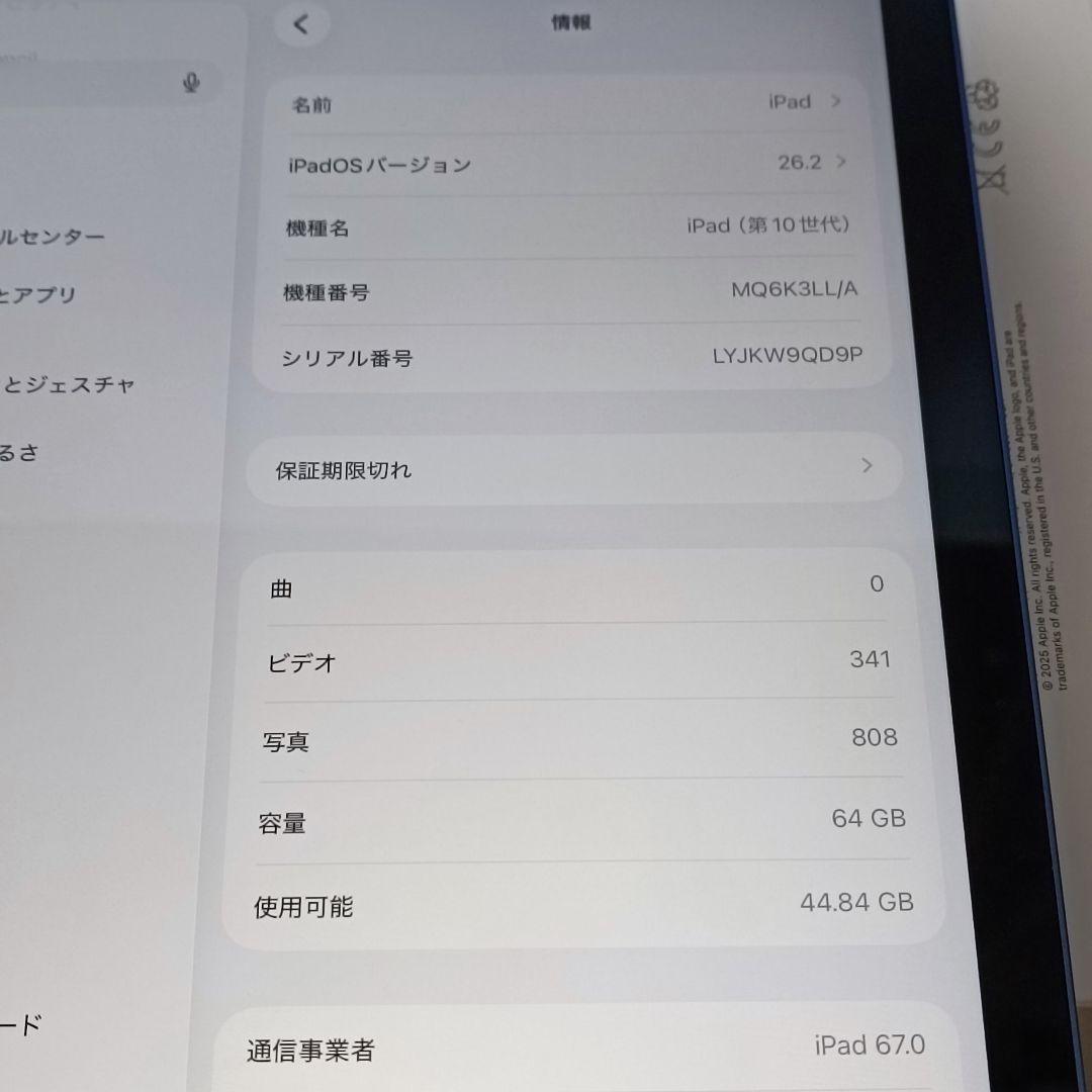 ヨッシー iPad 第10世代 WiFi Cellular 64GB