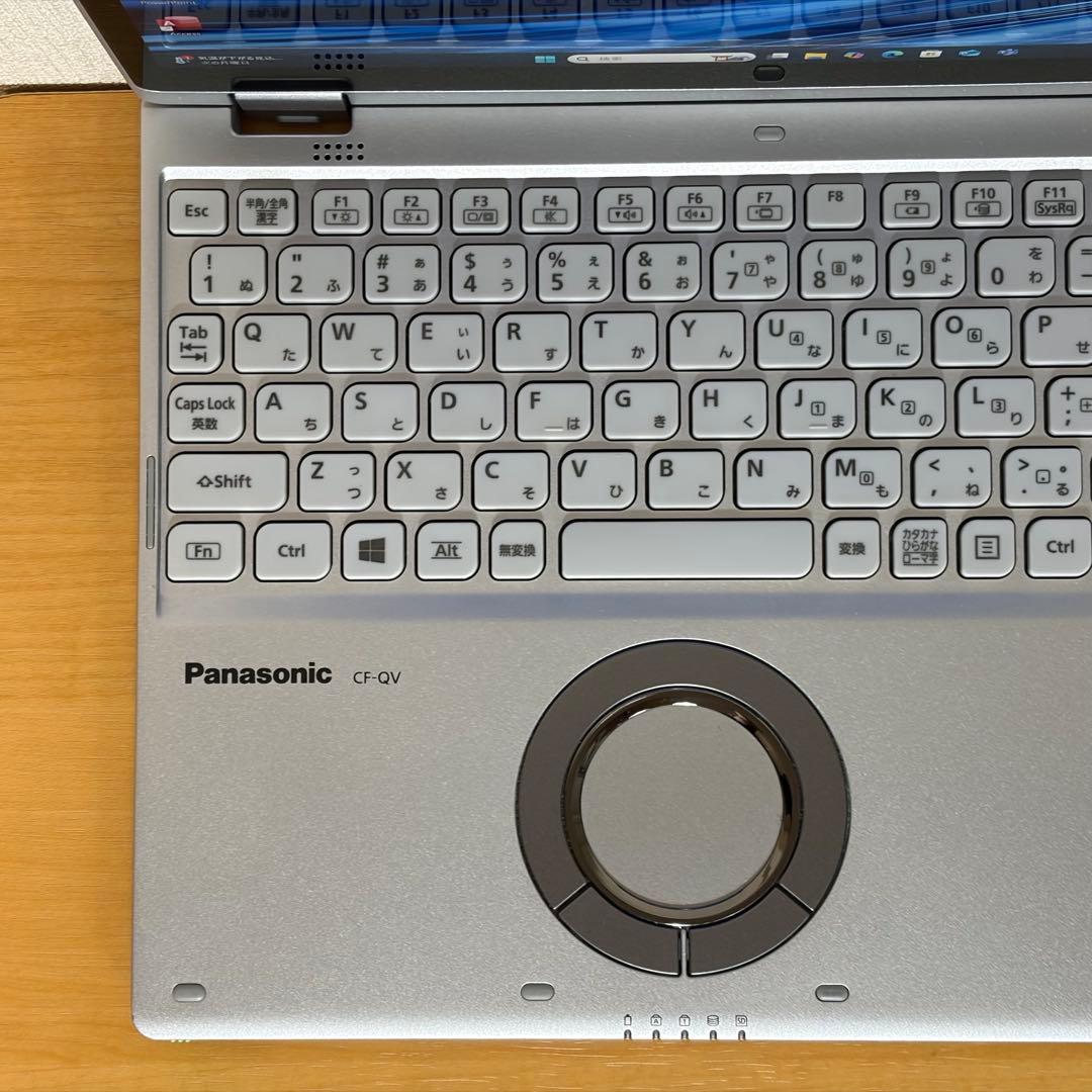 【中古美品】レッツノートQV9 i5 16G／256GB／LTE／オフィス