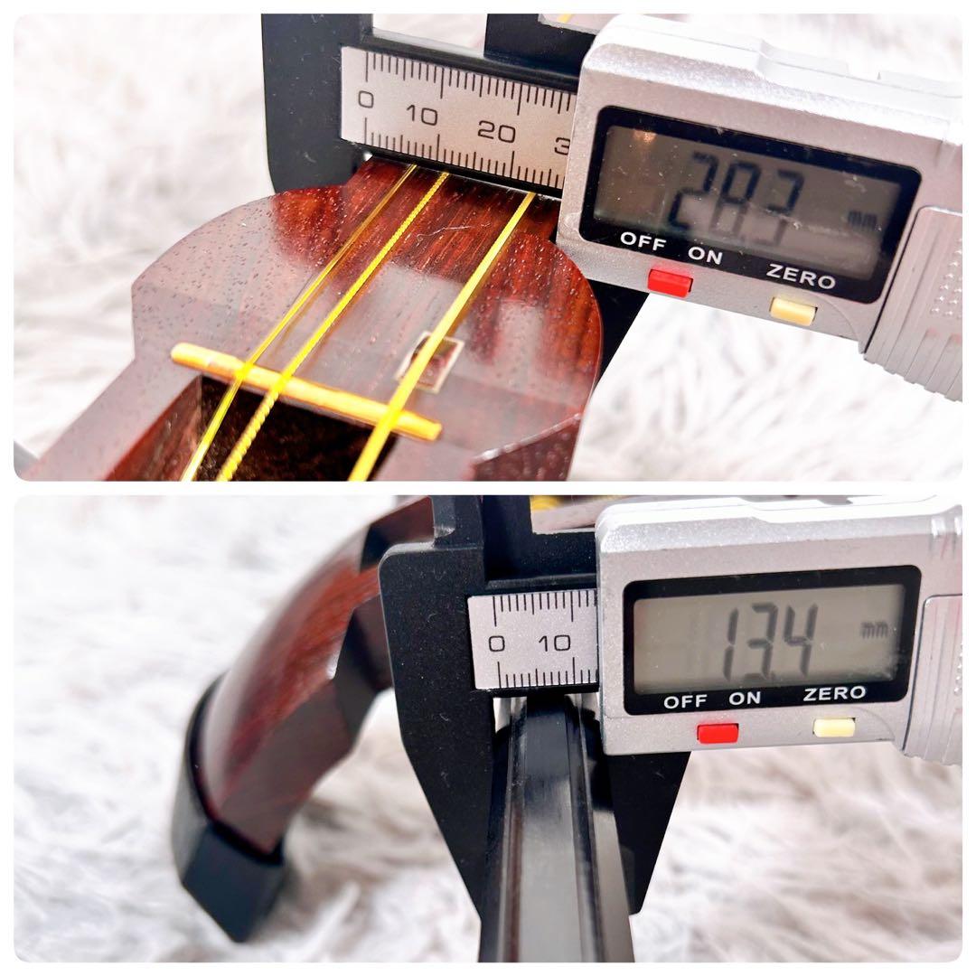 【希少】民謡三味線　中棹　紫檀　正寸　丸打胴　本皮　一本溝　皮破れなし　東さわり