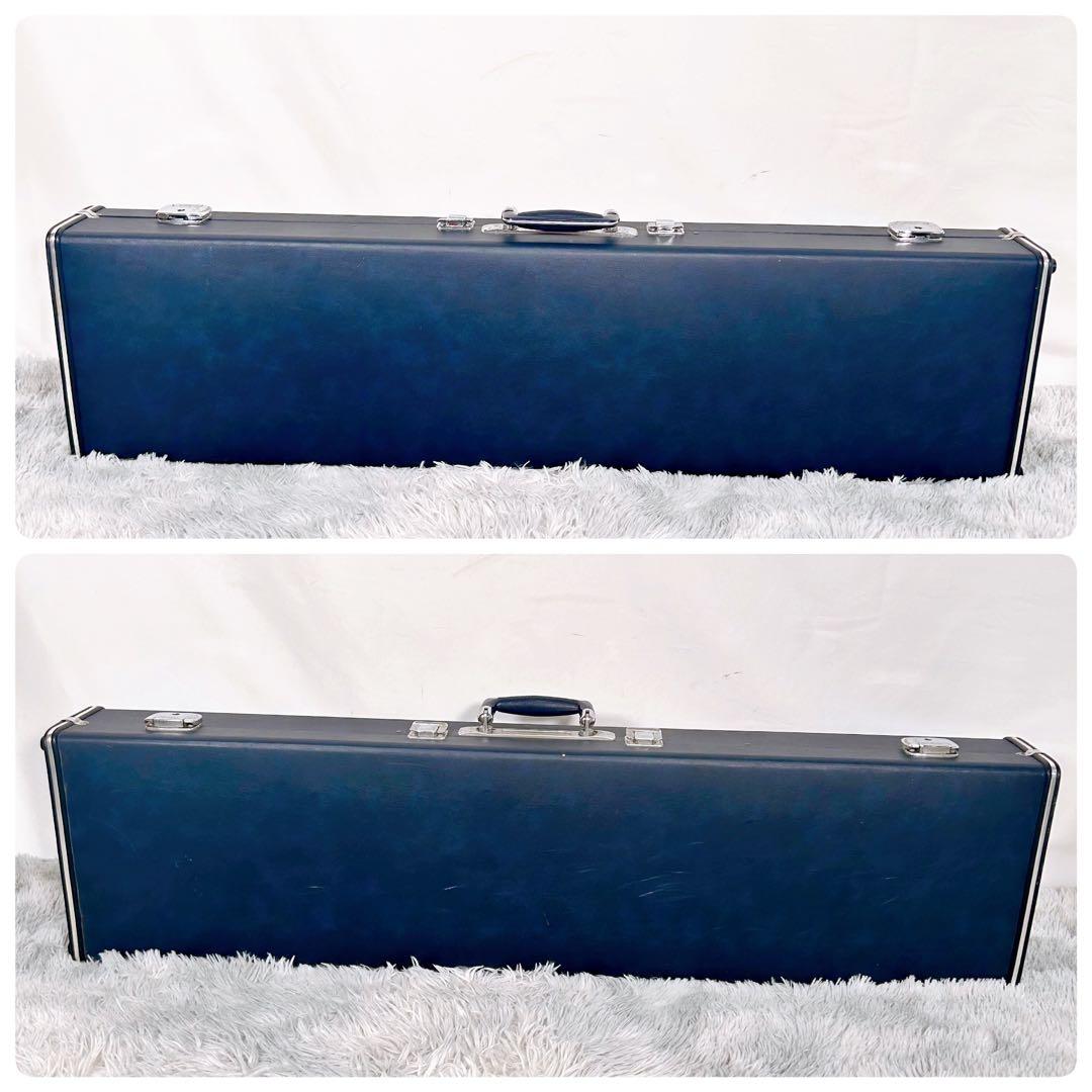 【希少】民謡三味線　中棹　紫檀　正寸　丸打胴　本皮　一本溝　皮破れなし　東さわり