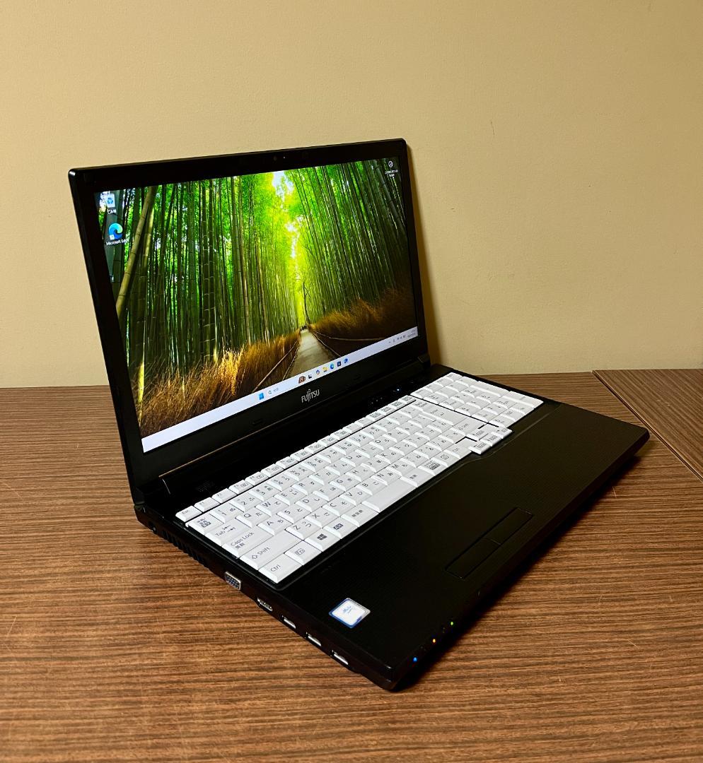 フルHD、高速、高性能、LifeBook A577、8GB、256GB SSD