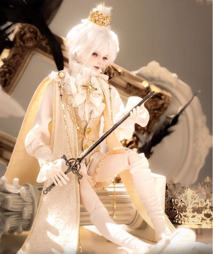 AX504 BJD 1/4 ドール本体  球体関節人形 ハンドメイド