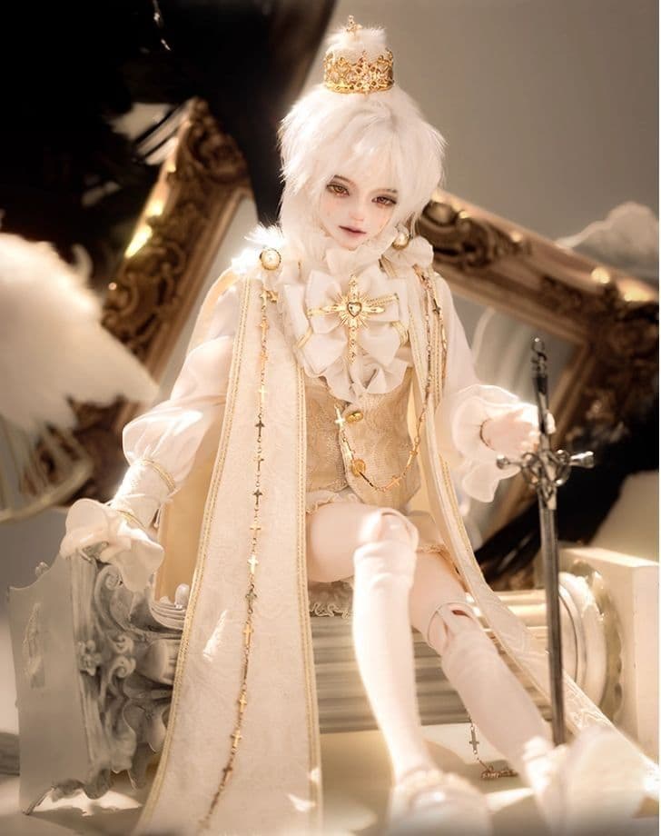 AX504 BJD 1/4 ドール本体  球体関節人形 ハンドメイド