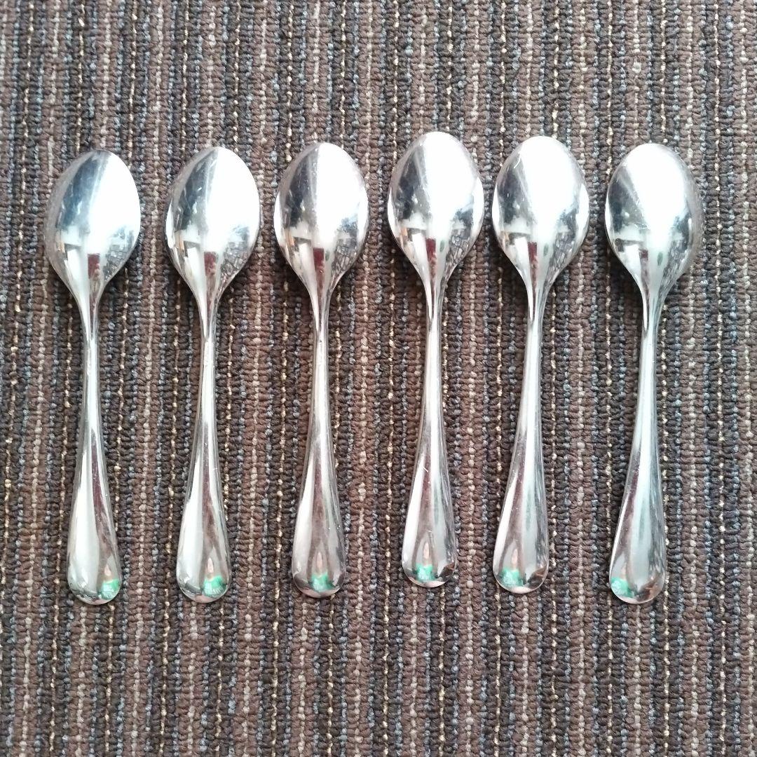 クリストフル　オリジン　ステンレス　デザートスプーン　６本セット