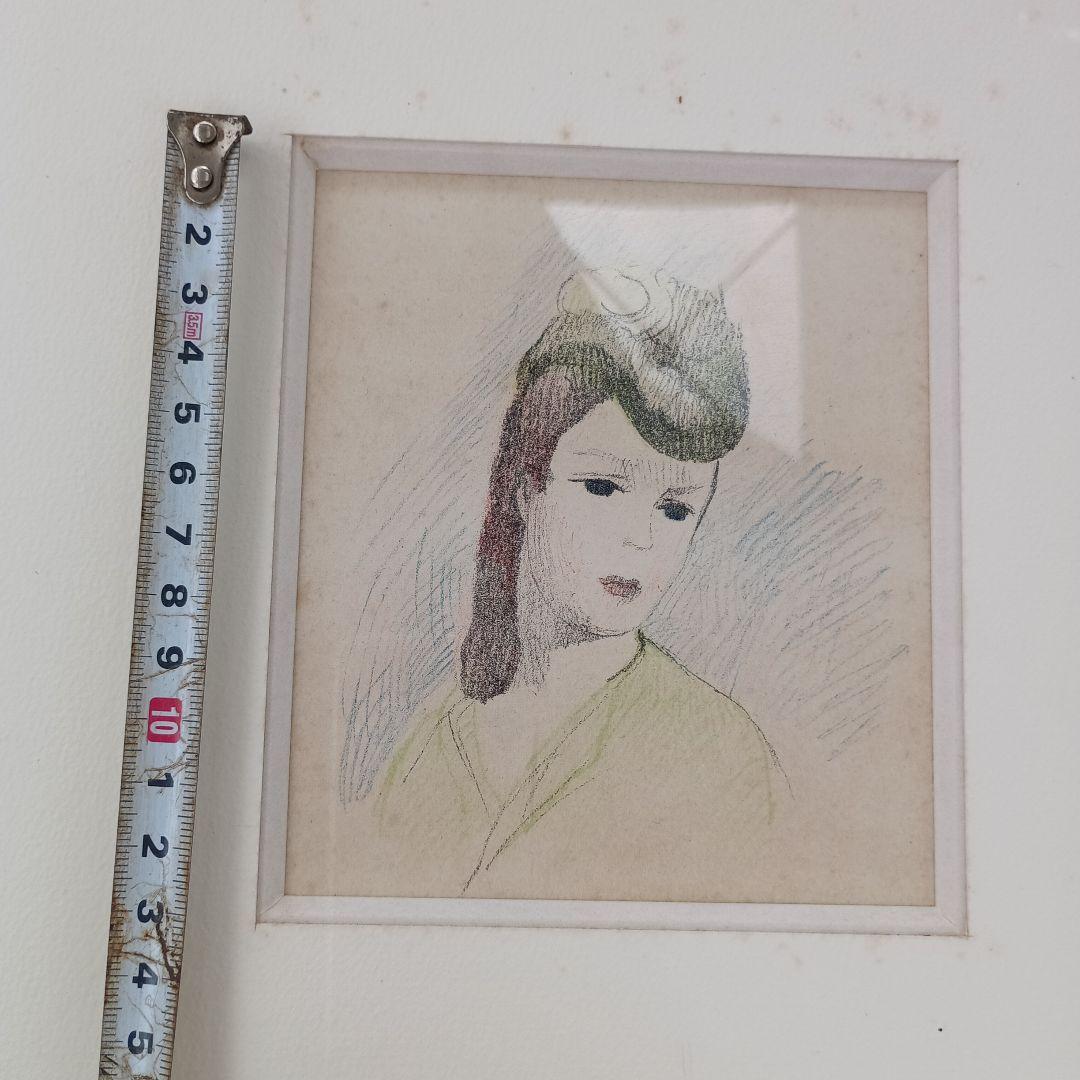 3600）マリーローランサン　園遊会さし絵　ロザベル　複製