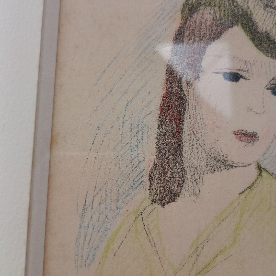 3600）マリーローランサン　園遊会さし絵　ロザベル　複製