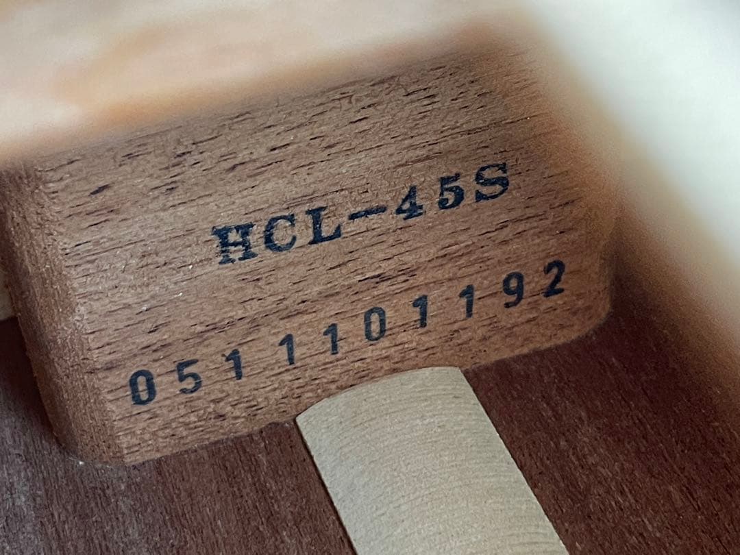 [美品]Headway HCL-45S トップ単板　ギブソンL-OOモデル