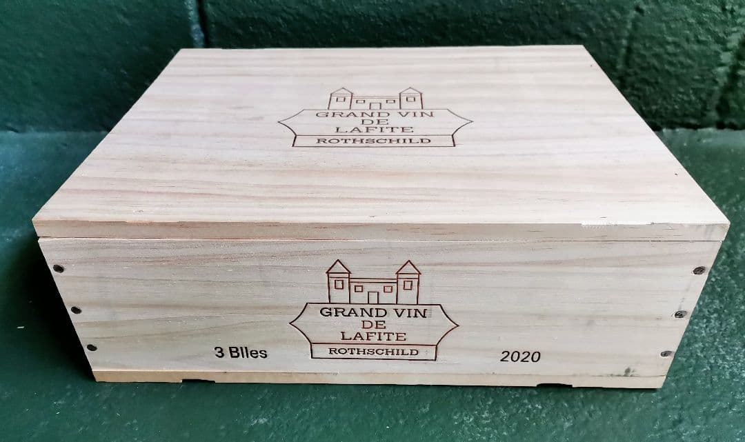 フランスボルドー最高峰五大シャトー木箱　シャトーラフィットロートシルト　美品
