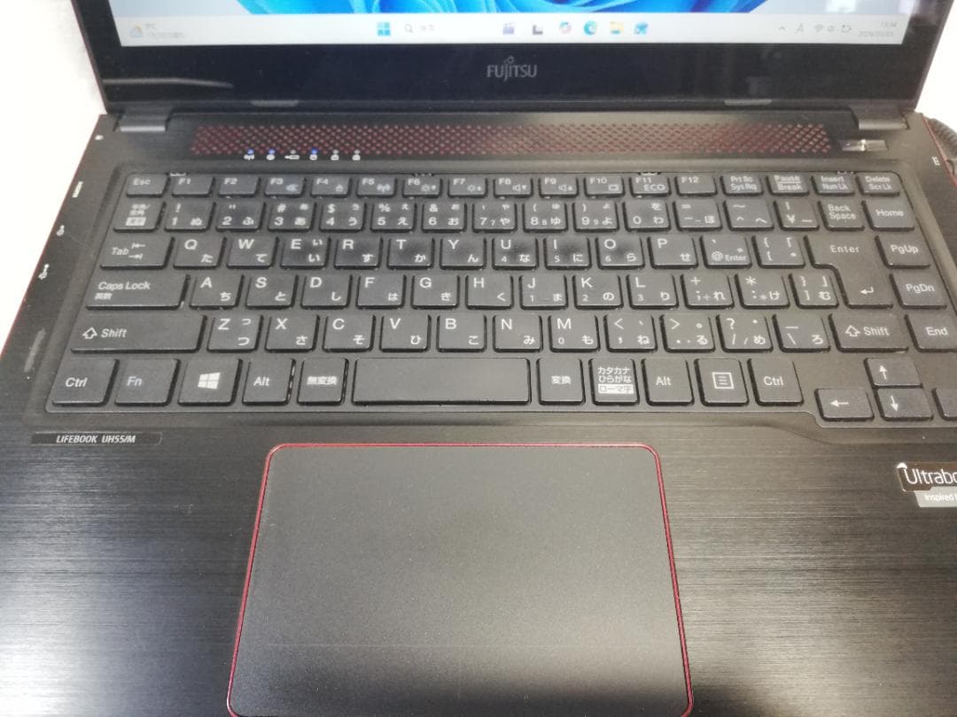 富士通 LIFEBOOK UH55/M windows11/office2019