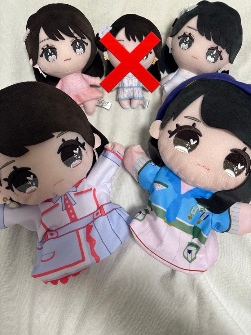 佐々木舞香 ぬいぐるみ パペット 計4種