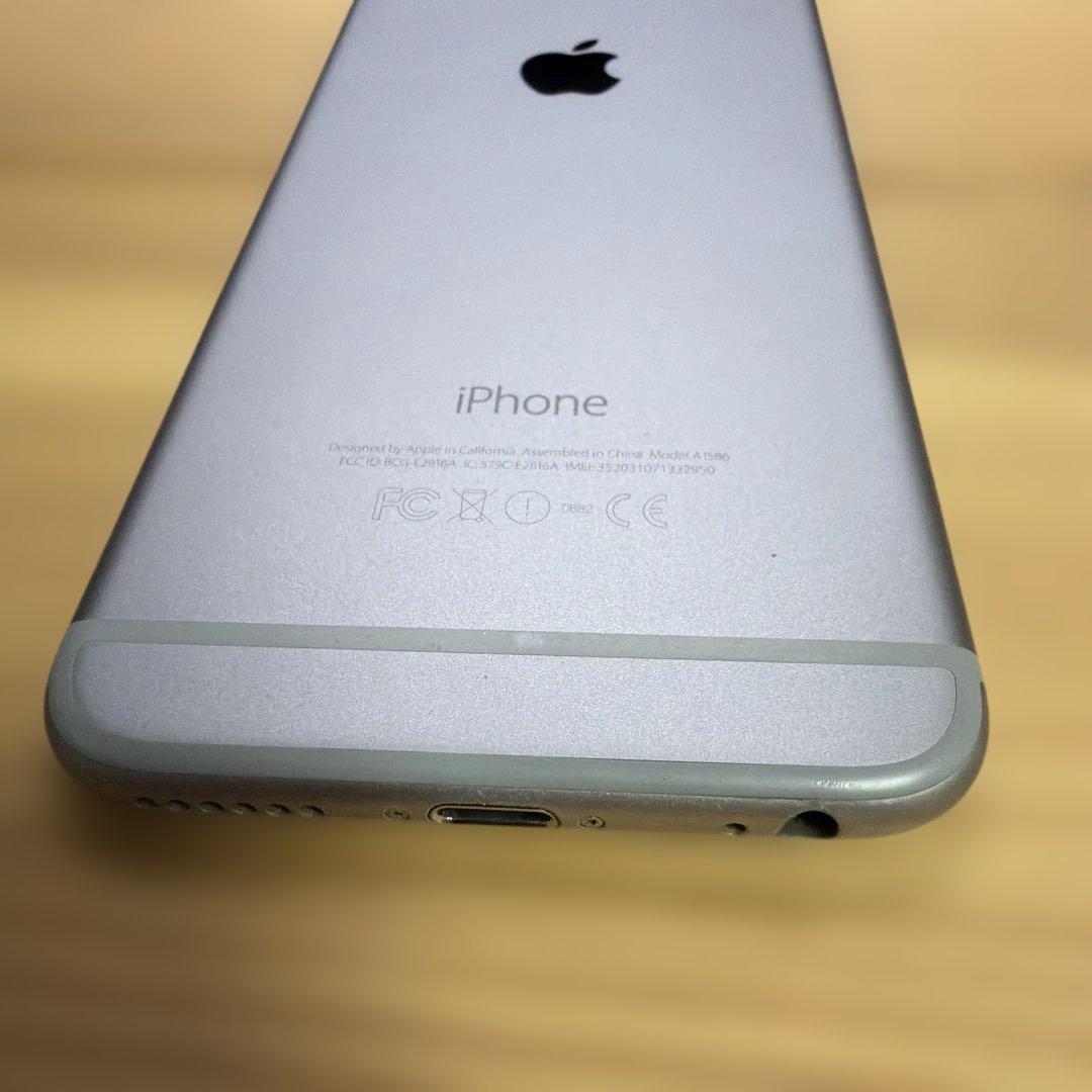 iPhone6 128GB シルバーMG4A2J/A バッテリー95%