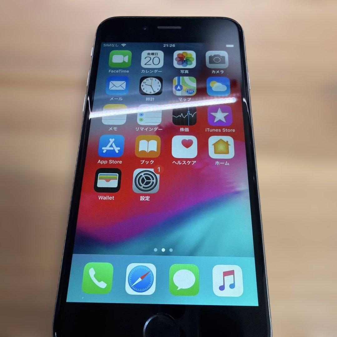 iPhone6 128GB シルバーMG4A2J/A バッテリー95%