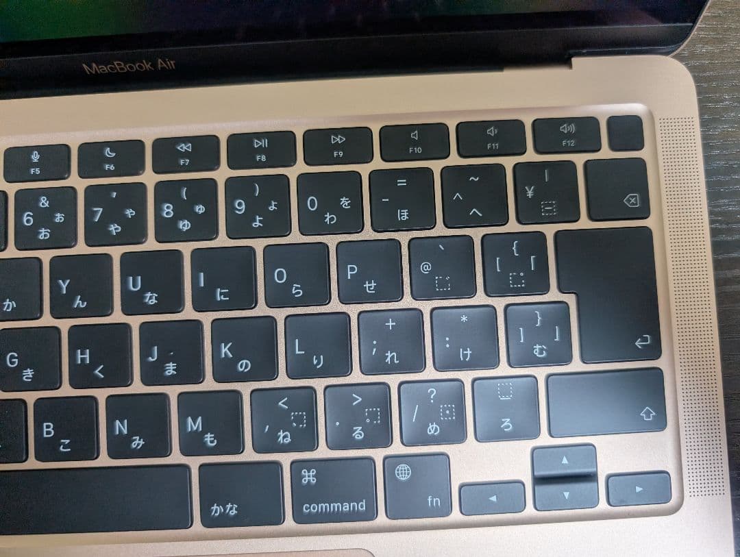 美品　MacBook Air M1 ゴールド 8GB 256GB