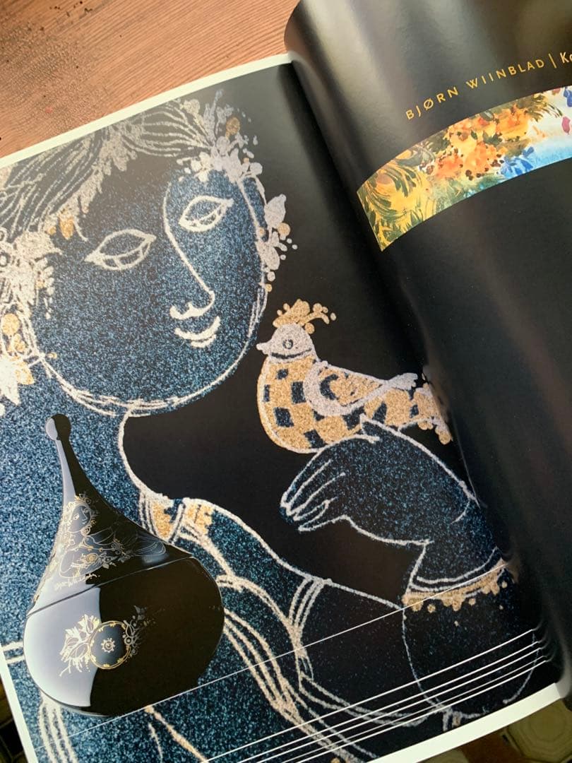 ビヨンヴィンブラッド　激レア・ビンテージ・ローゼンタール社クリスタル少女花瓶！