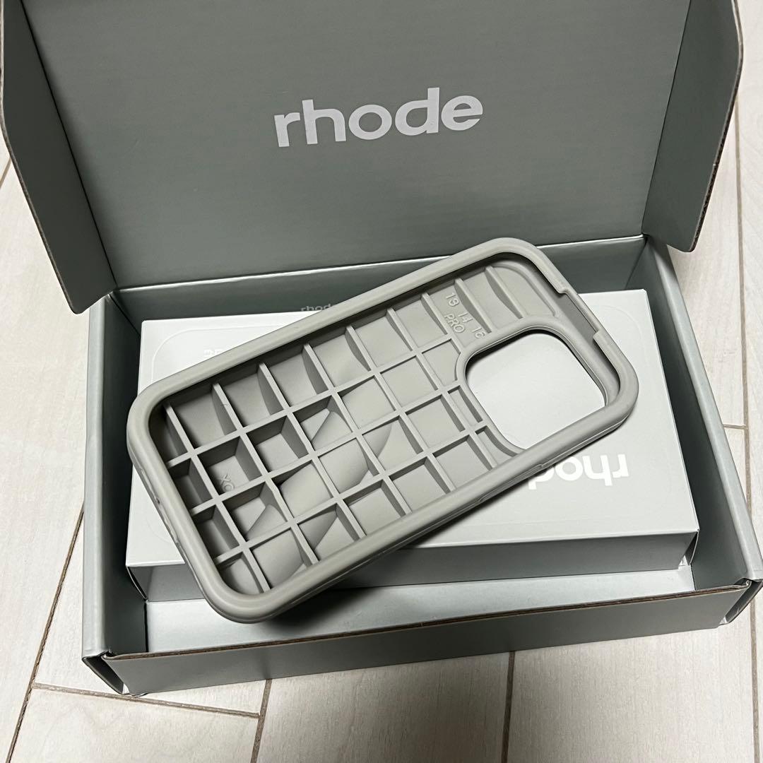 rhode グレー iPhone13pro 14pro 15pro
