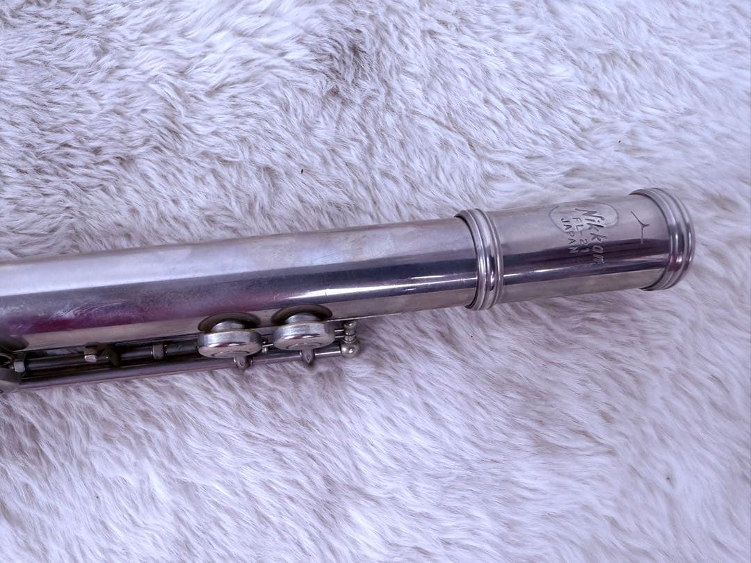 演奏動作確認済み♪ NIKKAN フルート YL-21 ケース付