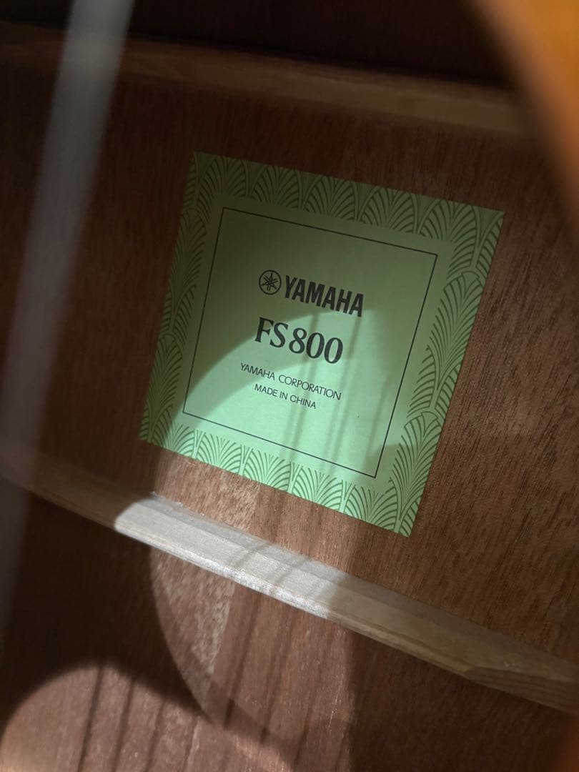 YAMAHA ヤマハ FS800 アコースティックギター アコギ 初心者