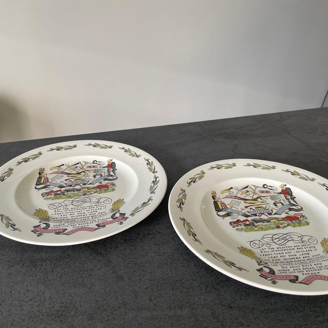 希少品 イギリス ヴィンテージ BURLEIGH ディナープレート 1枚