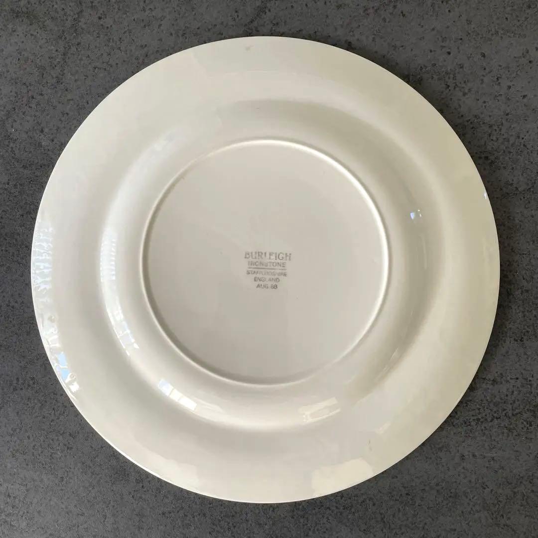 希少品 イギリス ヴィンテージ BURLEIGH ディナープレート 1枚