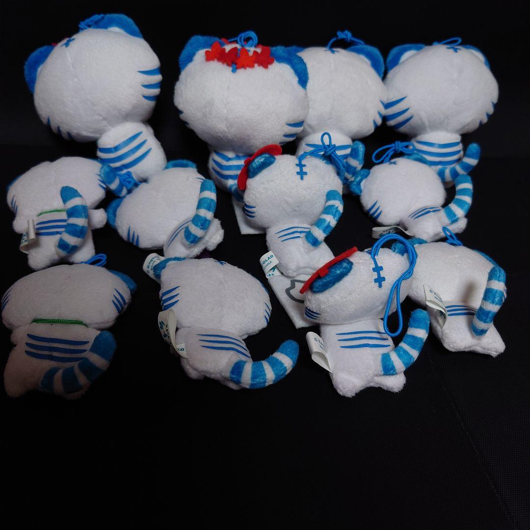 平成レトロ チビトラ 秋ver. ぬいぐるみ マスコット 12個セット 食べ物