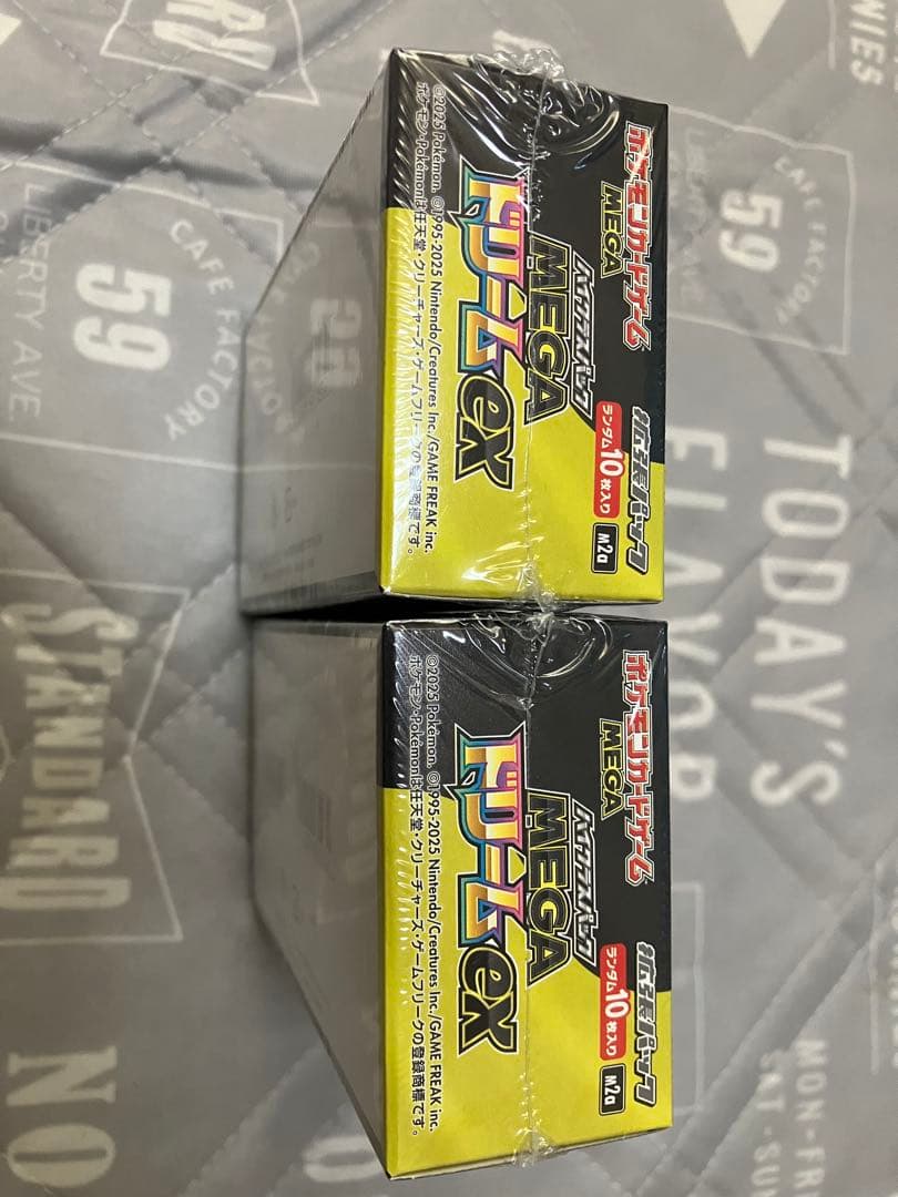 ポケモンカード MEGAドリームEX 2BOX