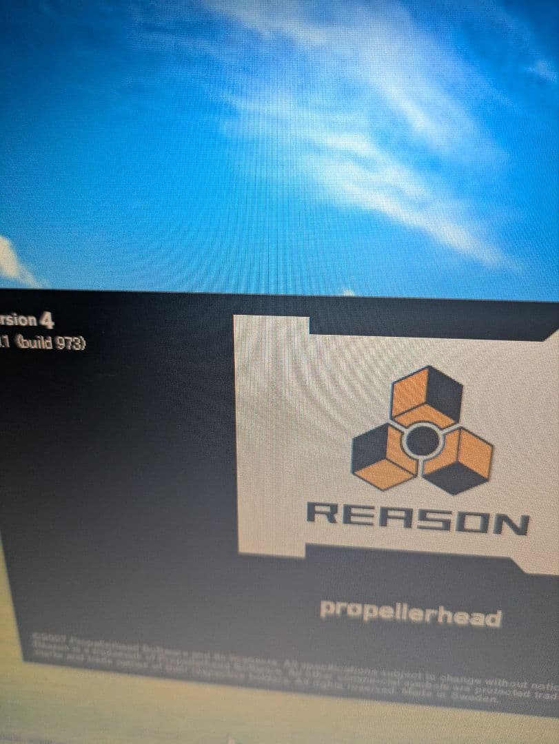 レトロ　Propellerhead Reason 4