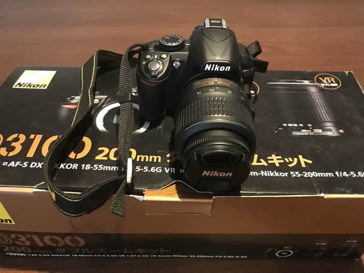Nikon D3100 200㎜ダブルズームキット