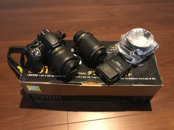 Nikon D3100 200㎜ダブルズームキット