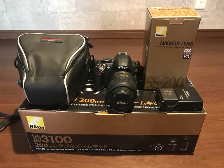 Nikon D3100 200㎜ダブルズームキット