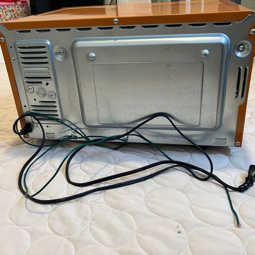 【美品】山善 YAMAZEN オーブンレンジ MOR-J16C(D)オレンジ