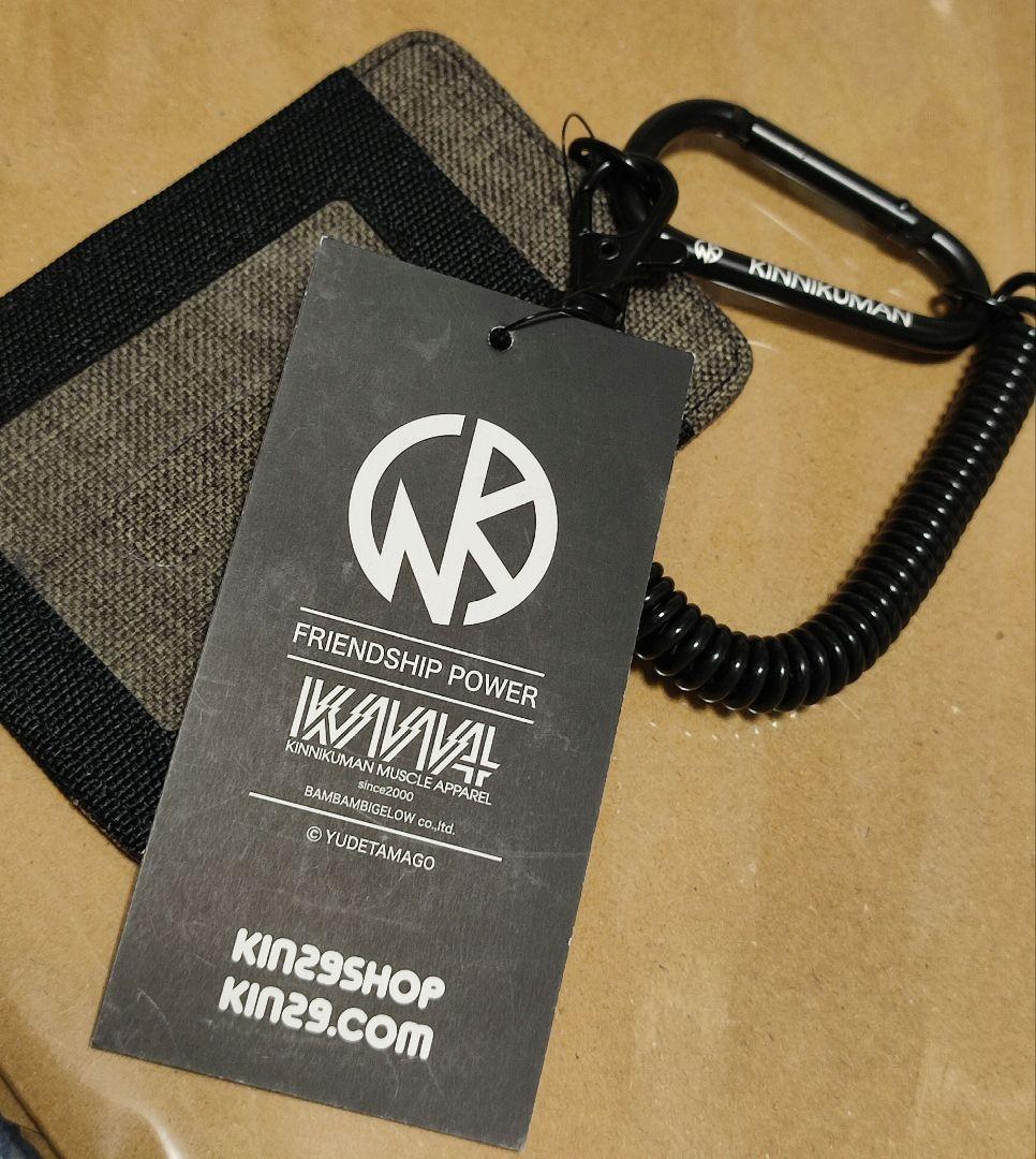 キン肉マン他　定期入れ　 パスケース　4点セット　カラビナ付