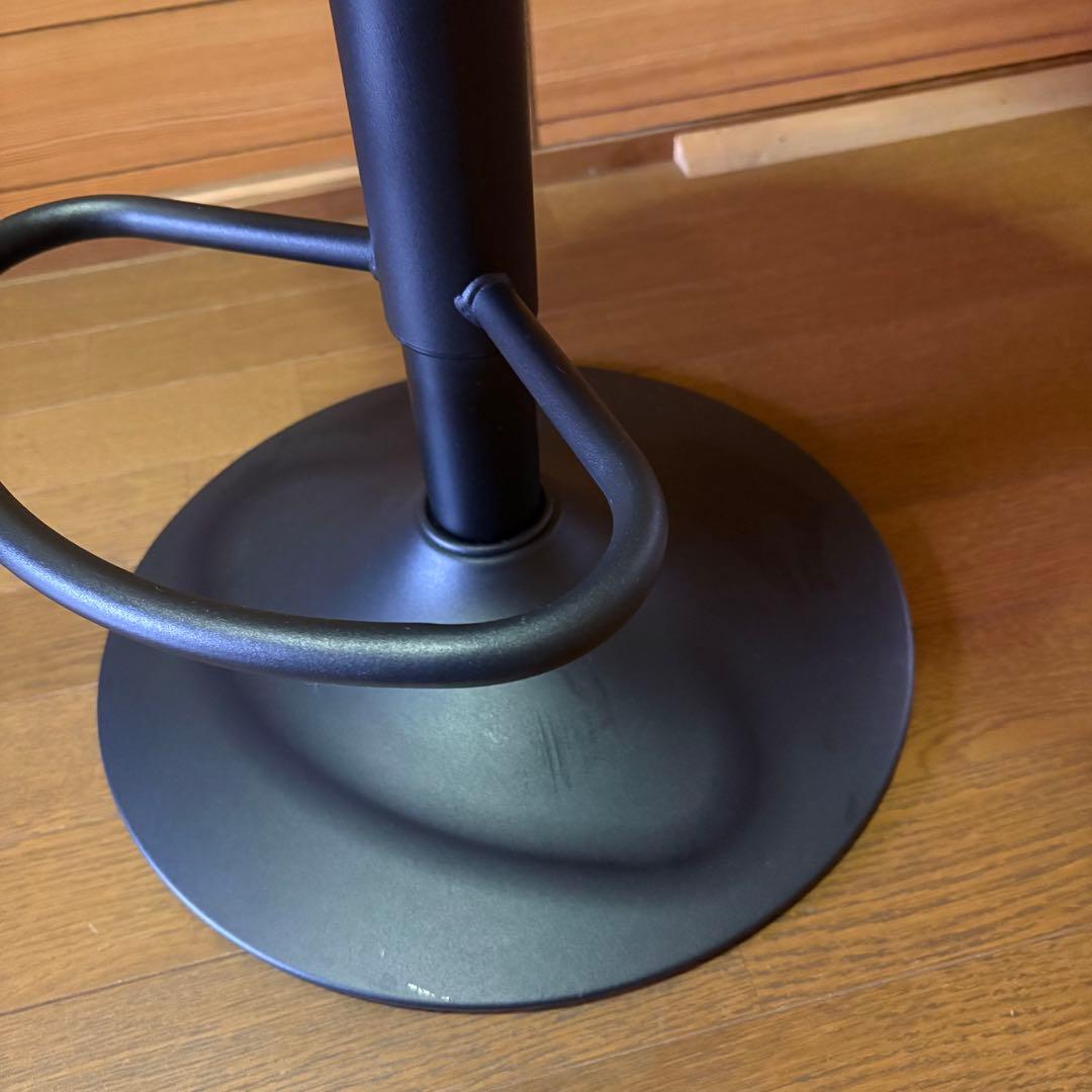 カウンターチェア バーチェア レザー 昇降式 ヴィンテージ