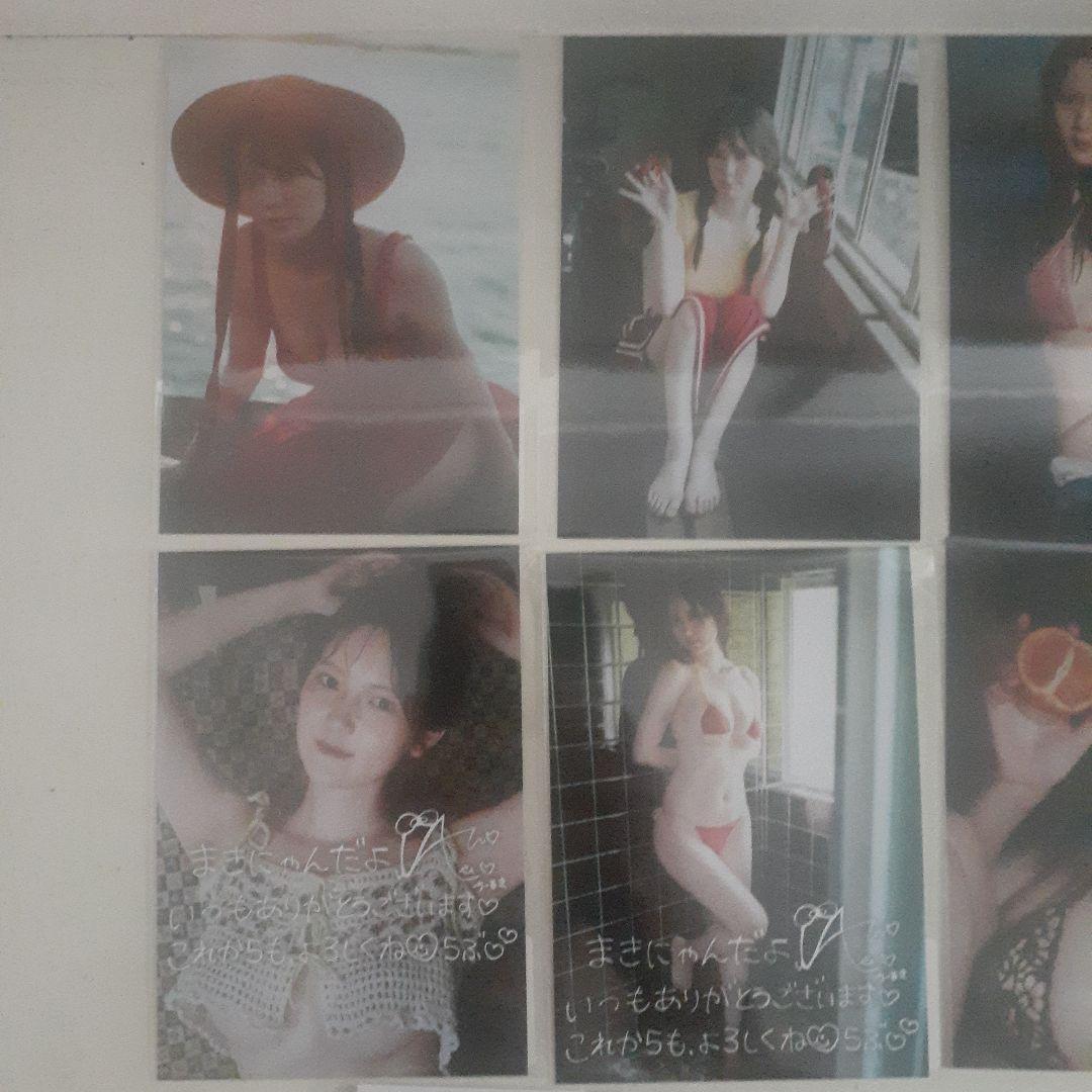 ちーまき DMMオンクレ限定 ブロマイド ステッカー 缶バッジ 12点セット