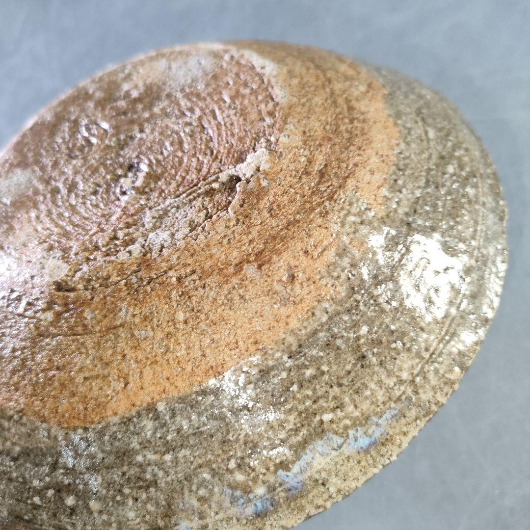 A1185-1/景正二十五世/加藤作助 作/瀬戸伊賀皿5客/共箱/飾皿/懐石道具