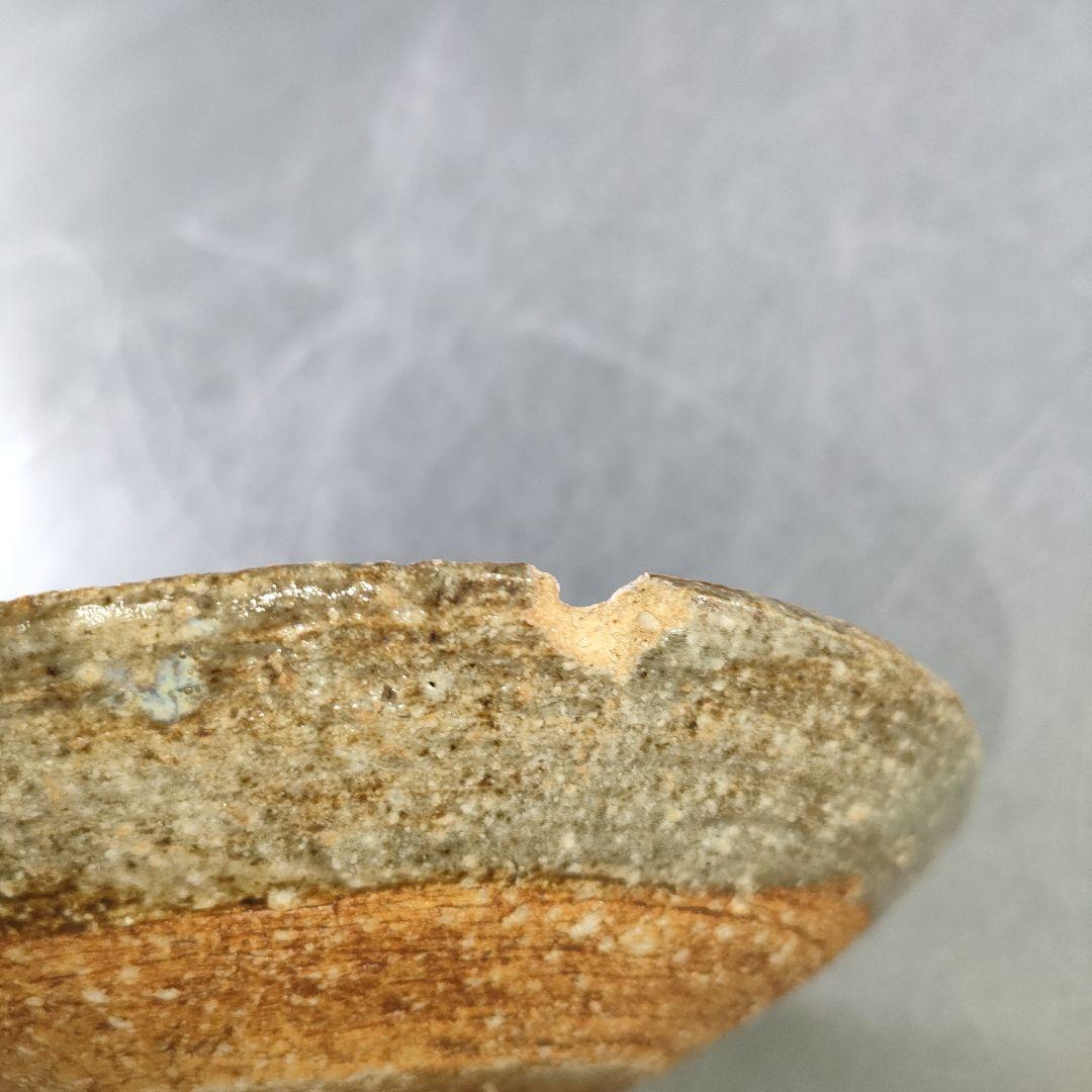 A1185-1/景正二十五世/加藤作助 作/瀬戸伊賀皿5客/共箱/飾皿/懐石道具